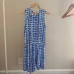 Kate Spade Blue Island Romper